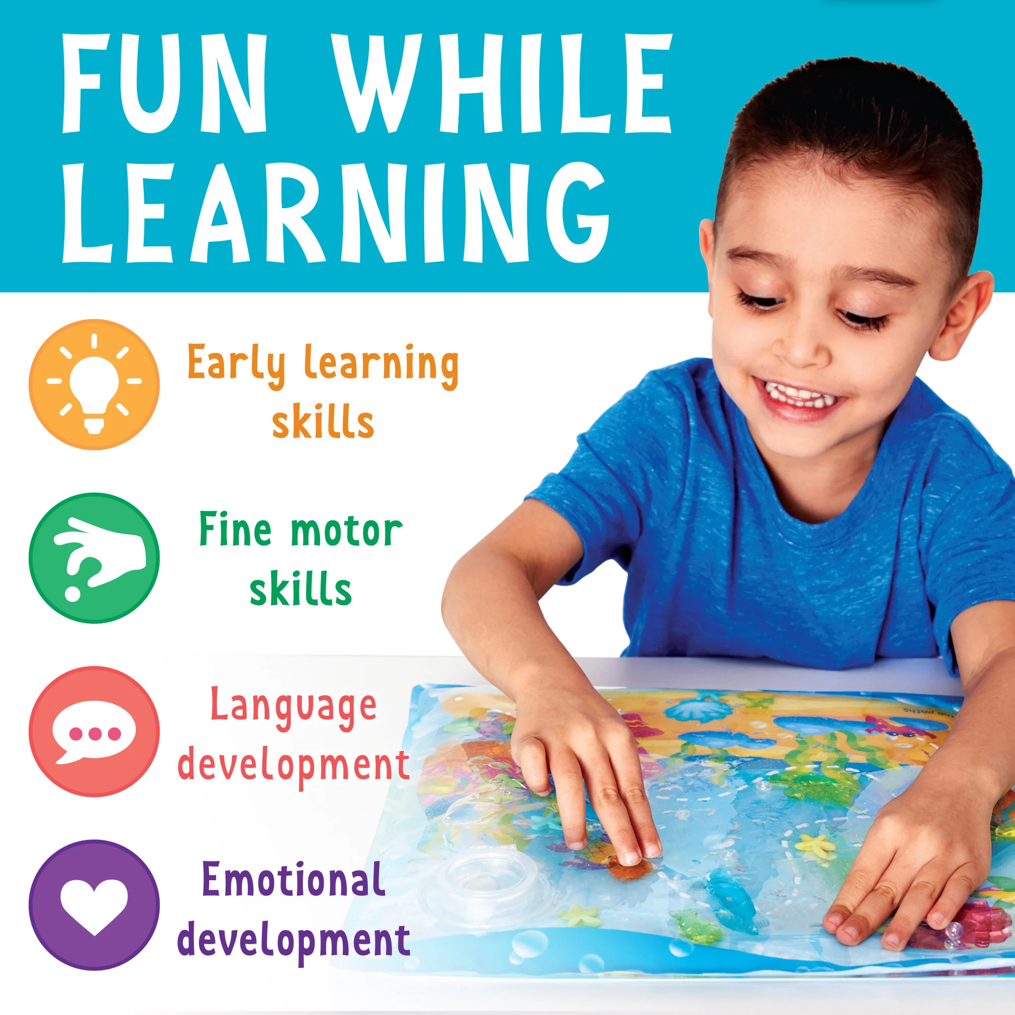 Sensory Squish Bag Ocean Adventure by Creativity for Kids