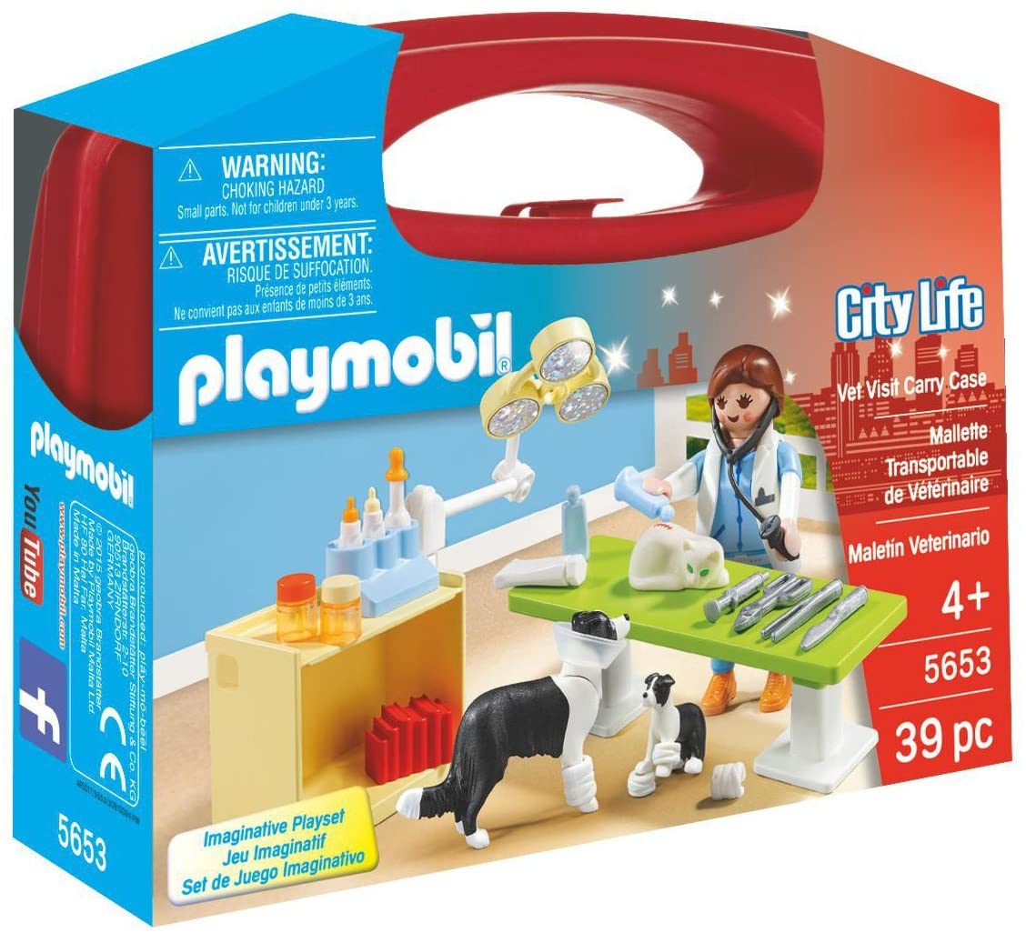 Vet Visit Carry Case by Playmobil