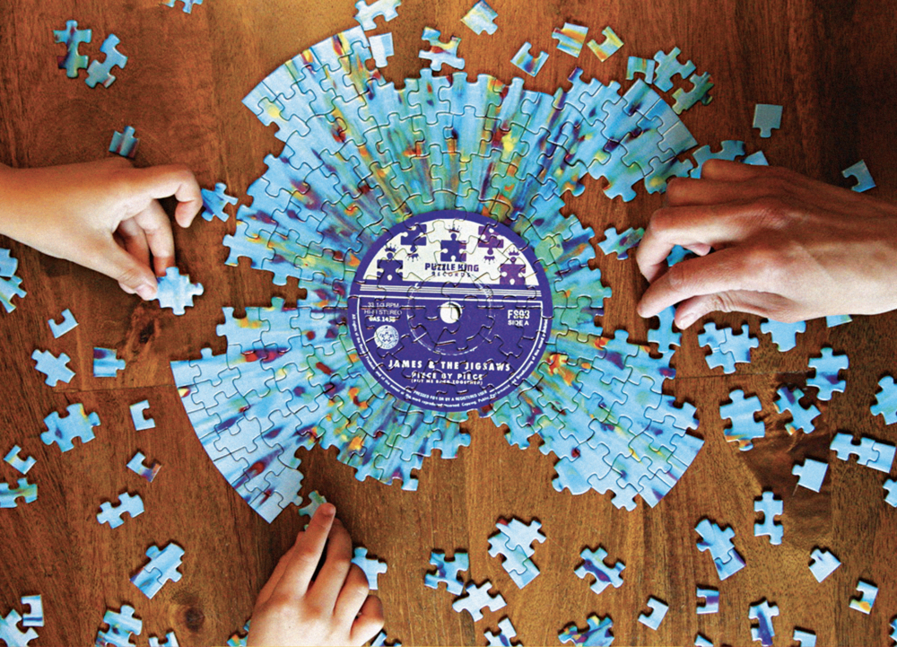Vinyl Record 244pc Puzzle by Fun Supreme 1