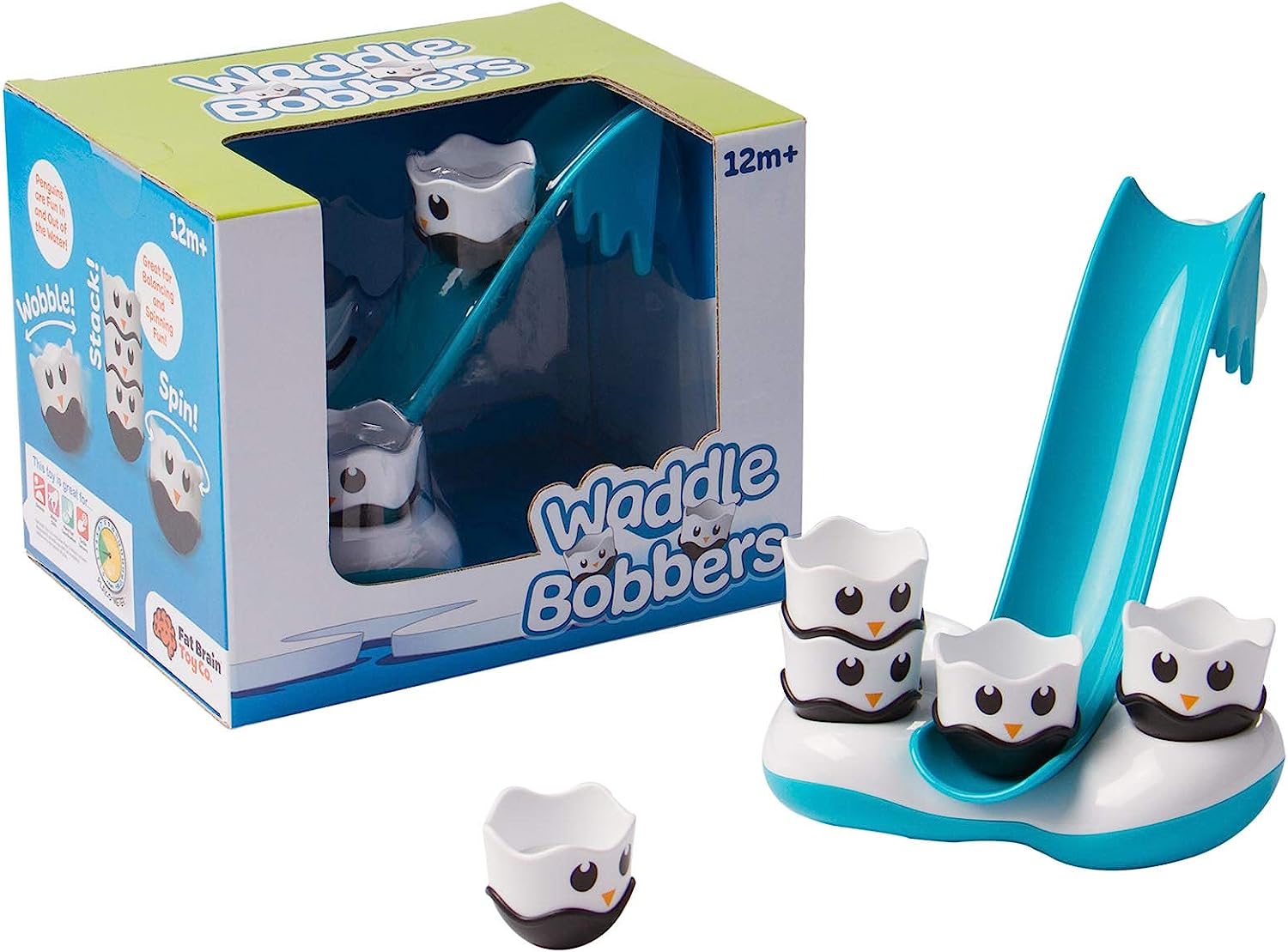 Waddle Bobbers Bath Toy-by-Fat Brain Toys