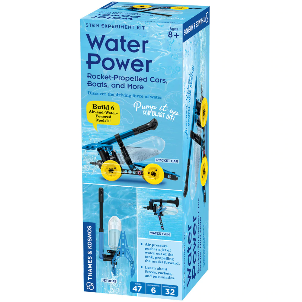 Water Power Rocket Propelled Cars Boats and More by Thames Kosmos