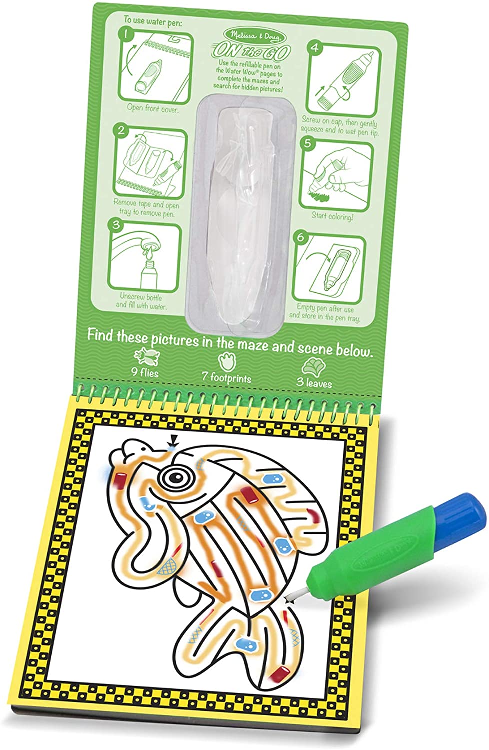 Water Wow Pet Mazes On the Go Travel Activity by Melissa Doug 1