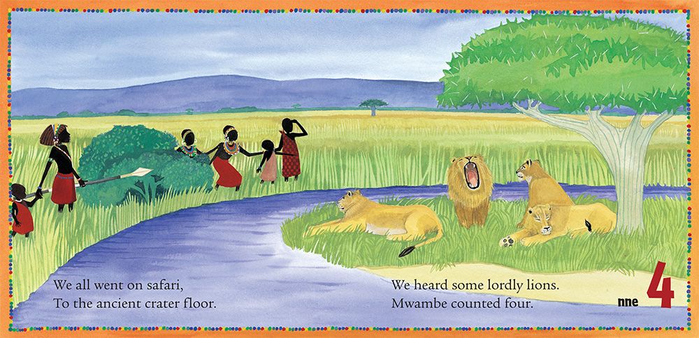 We All Went on Safari A Counting Journey through Tanzania by Barefoot Books 2