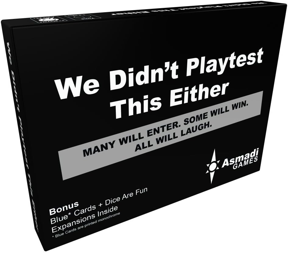 We Didn't Playtest This Either Card Game-by-Asmadi Games
