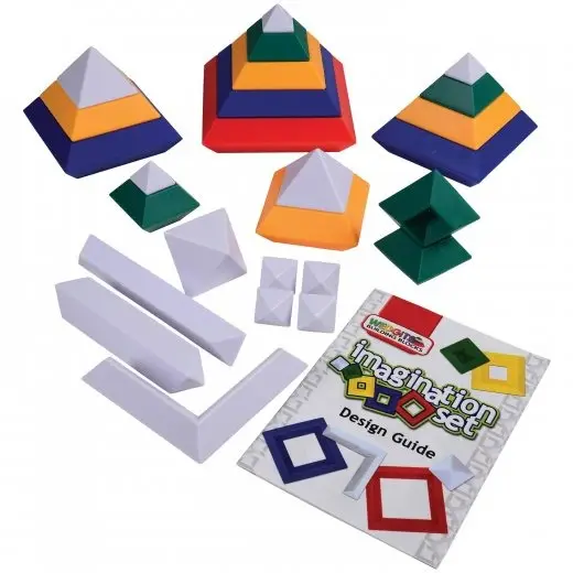 Wedgits Imagination 25pc Set by U.S. Toy 2