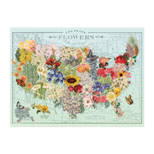 Wendy Gold USA State Flowers Puzzle by Galison 2