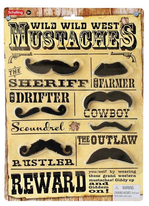 Western Mustaches by Schylling