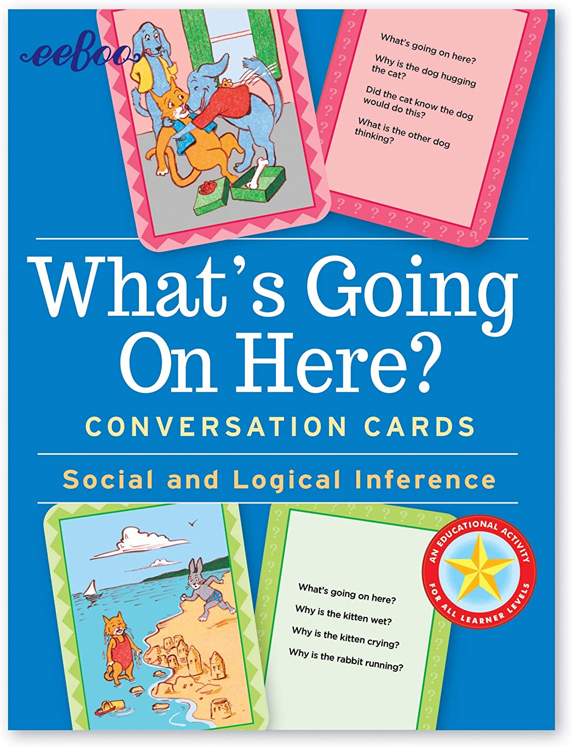 Whats Going On Here Conversation Cards by eeBoo