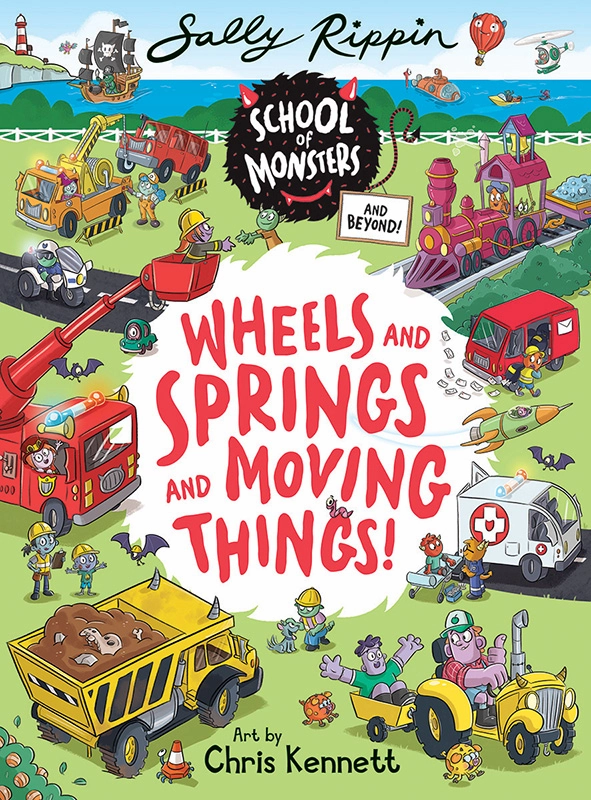 Wheels and Springs and Moving Things-by-Kane Miller