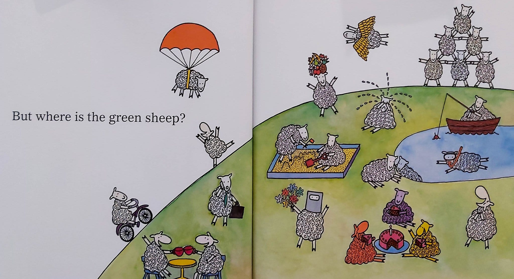 Where Is The Green Sheep by HMH Books 3