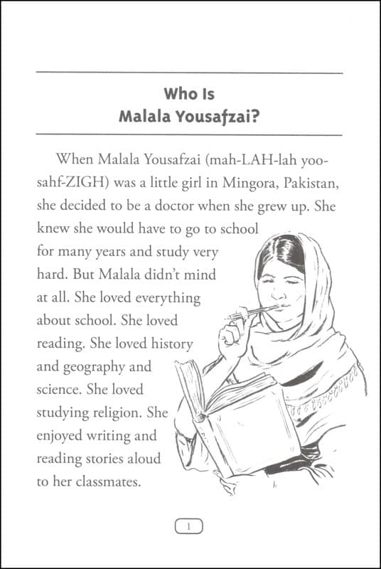 Who Is Malala Yousafzai by Penguin Random House 2