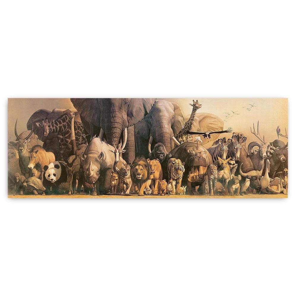 Wild Animal Panorama Poster by Safari