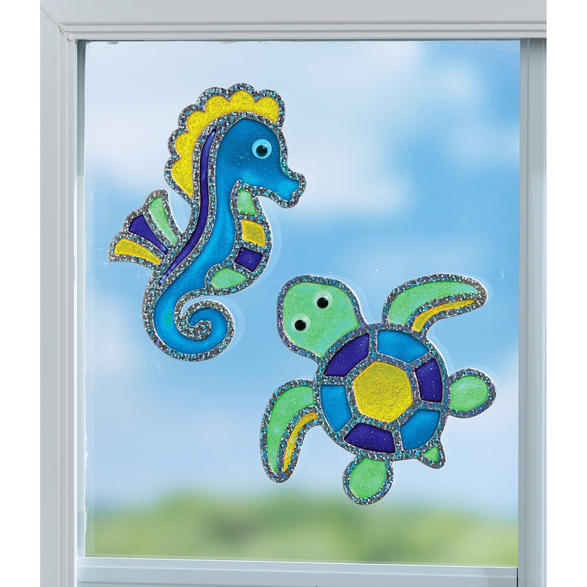 Window Art Ocean Friends by Creativity for Kids 3