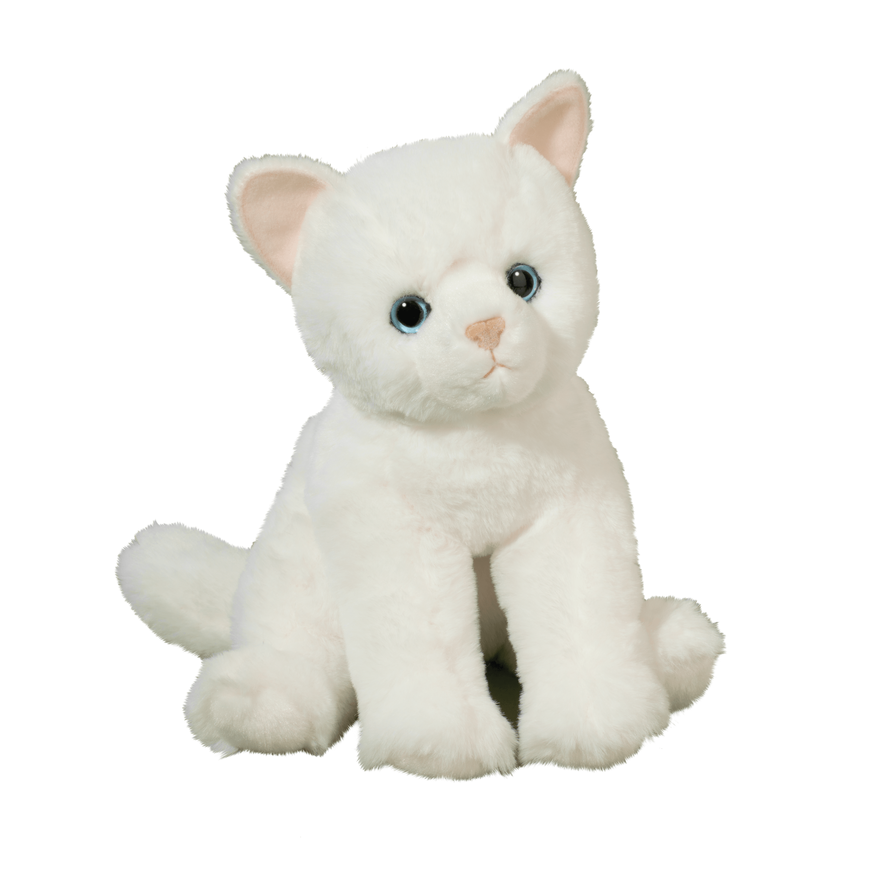 Winnie White Cat Softie by Douglas