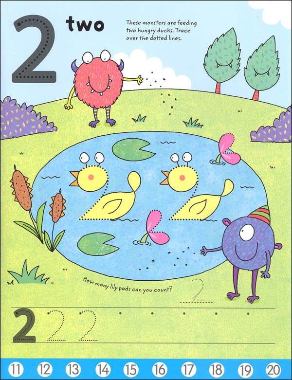 Wipe Clean Writing Numbers by Usborne 2