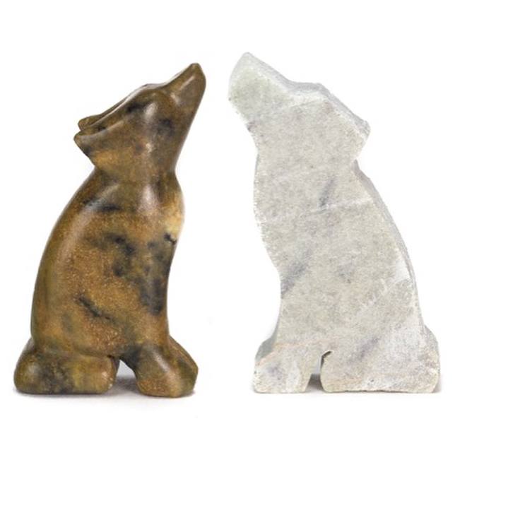 Wolf Soapstone Carving Kit by Studiostone Creative 3