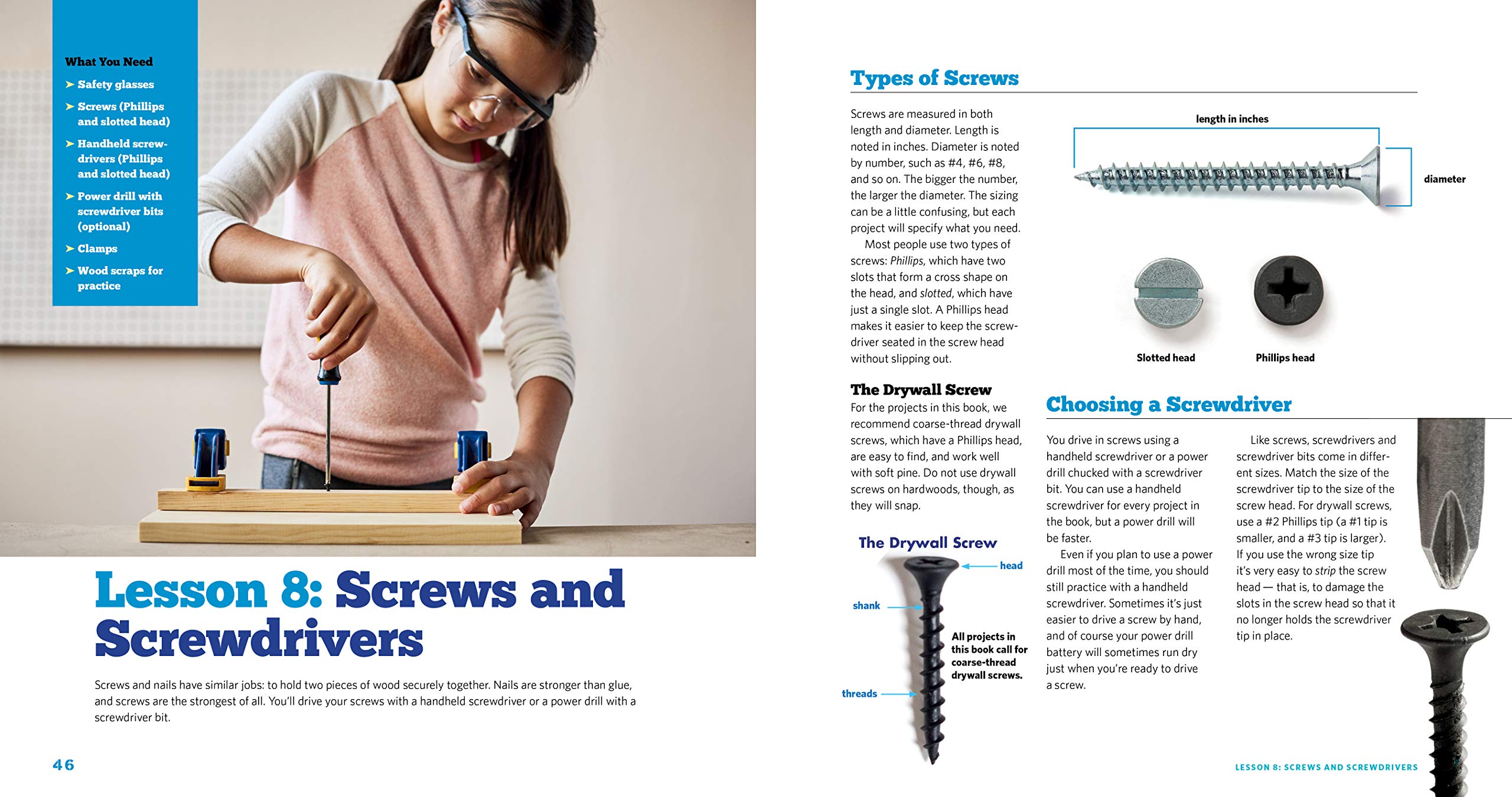 Wood Shop Handy Skills and Creative Building Projects for Kids by Workman 3