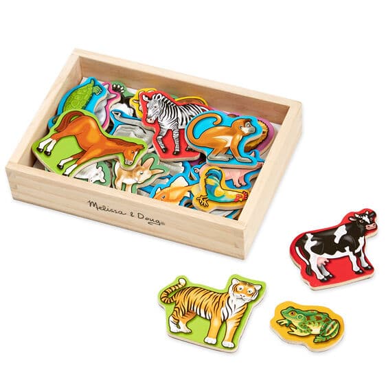 Wooden Animals Magents by Melissa Doug