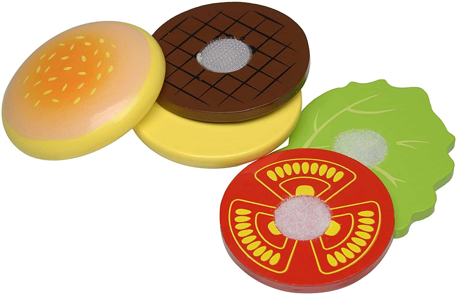 Wooden Build a Burger by The Original Toy Company 1