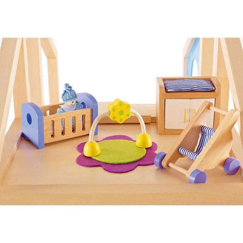 Wooden Dollhouse Babys Room by Hape 1