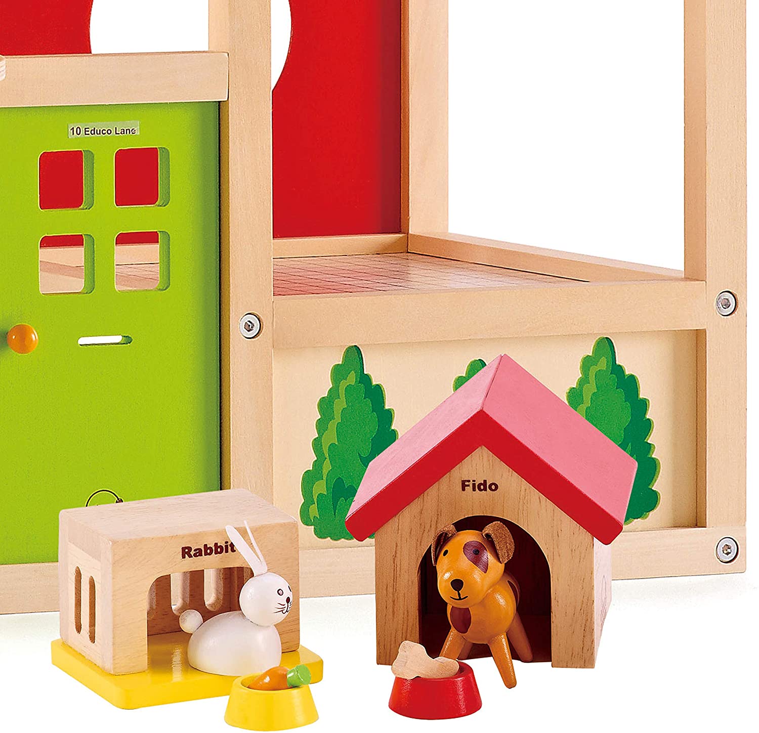 Wooden Dollhouse Family Pet Set by Hape 2