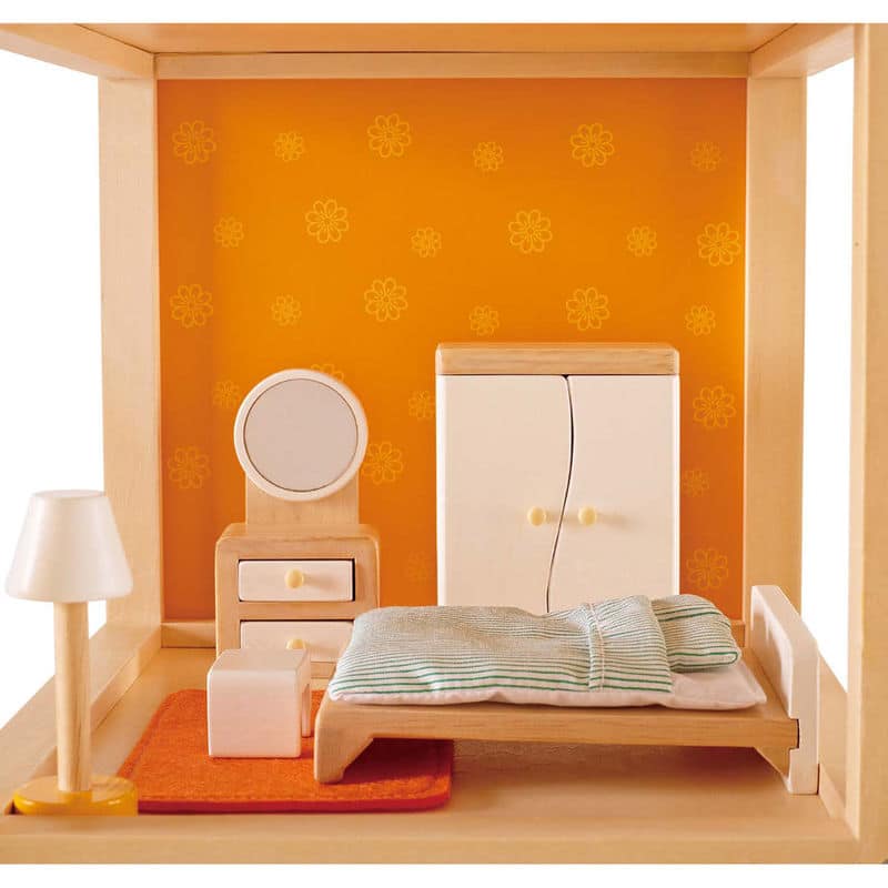 Wooden Dollhouse Master Bedroom by Hape 1