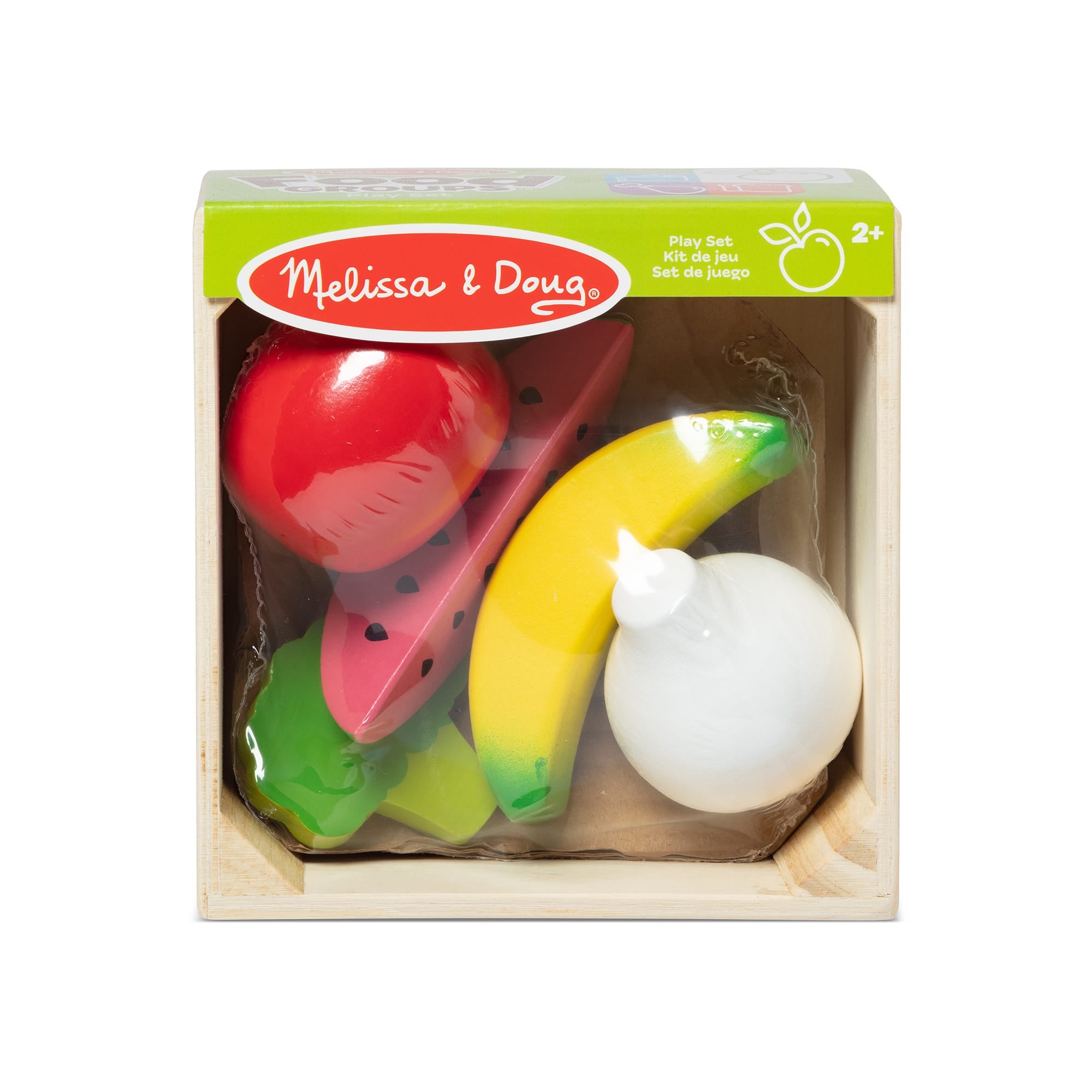 Wooden Food Groups Play Set - Produce-by-Melissa & Doug