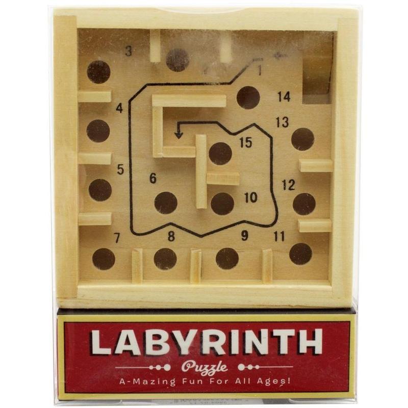 Wooden Labyrinth Puzzles by Streamline 1