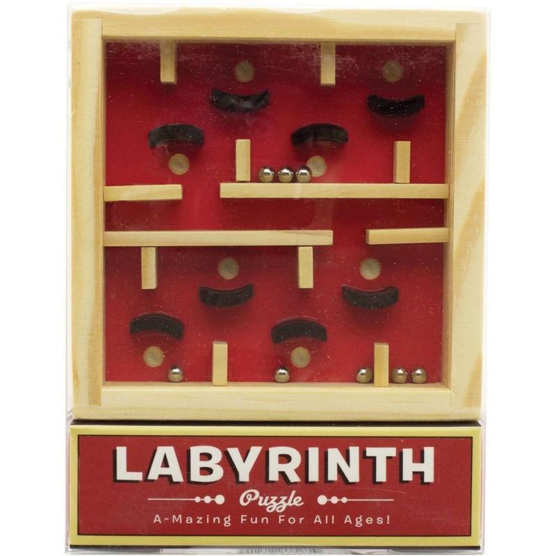 Wooden Labyrinth Puzzles by Streamline 2