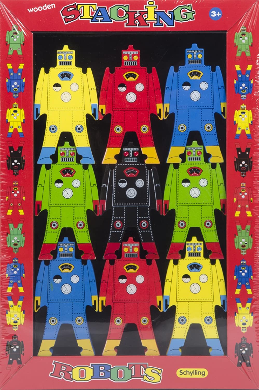 Wooden Stacking Robots by Schylling