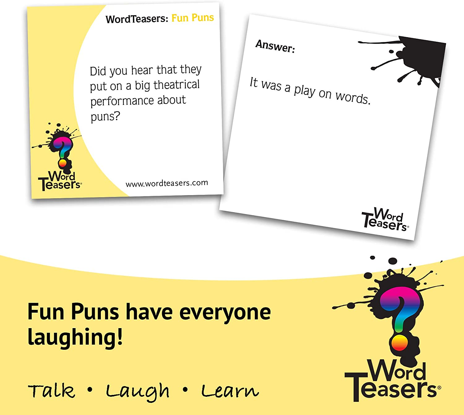 Word Teasers Fun Puns by ELM 3
