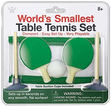 Worlds Smallest Table Tennis by Westminster