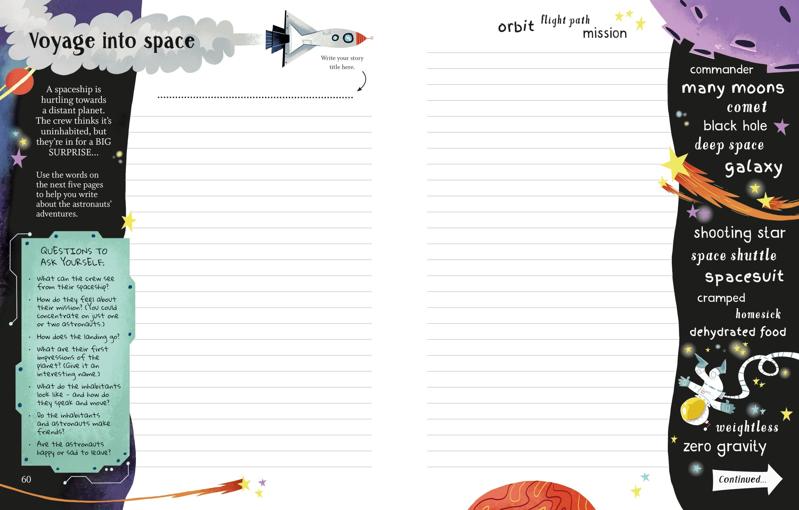 Write Your Own Story Word Book by Usborne 3