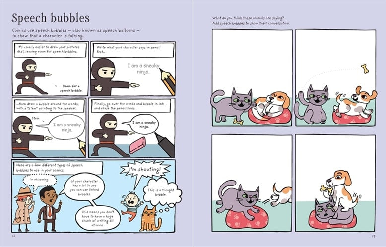 Write and Draw Your Own Comics by Usborne 2