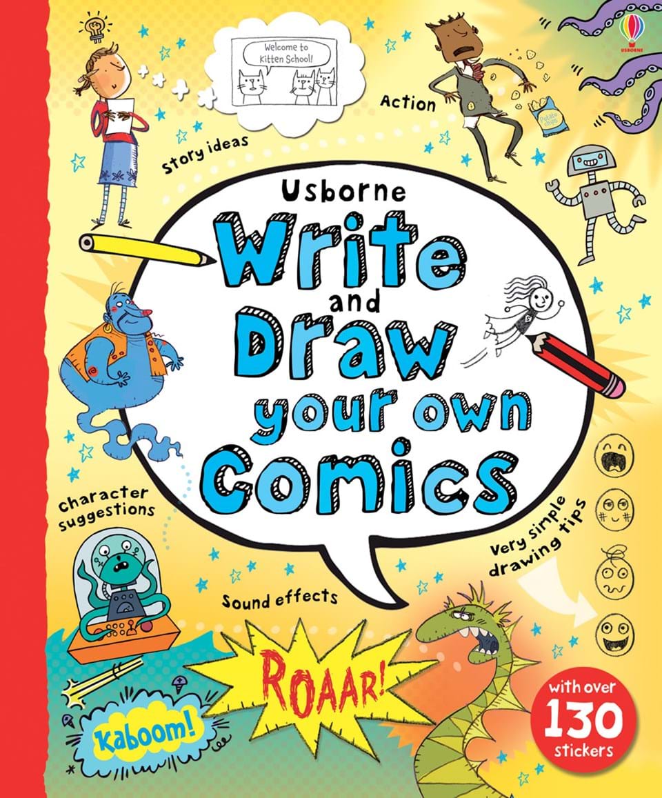 Write and Draw Your Own Comics by Usborne
