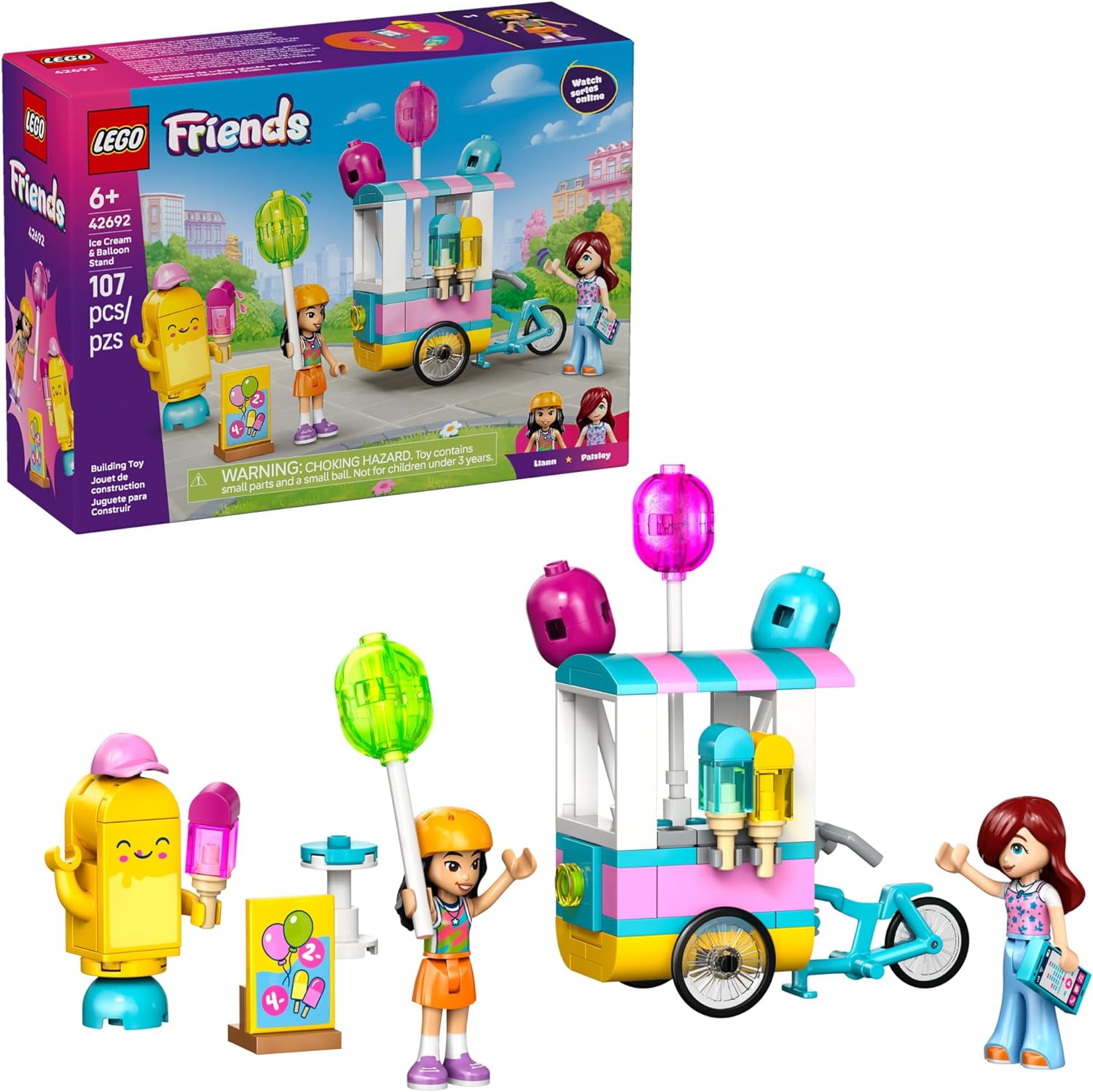 Friends Ice Cream & Balloon Stand by Lego