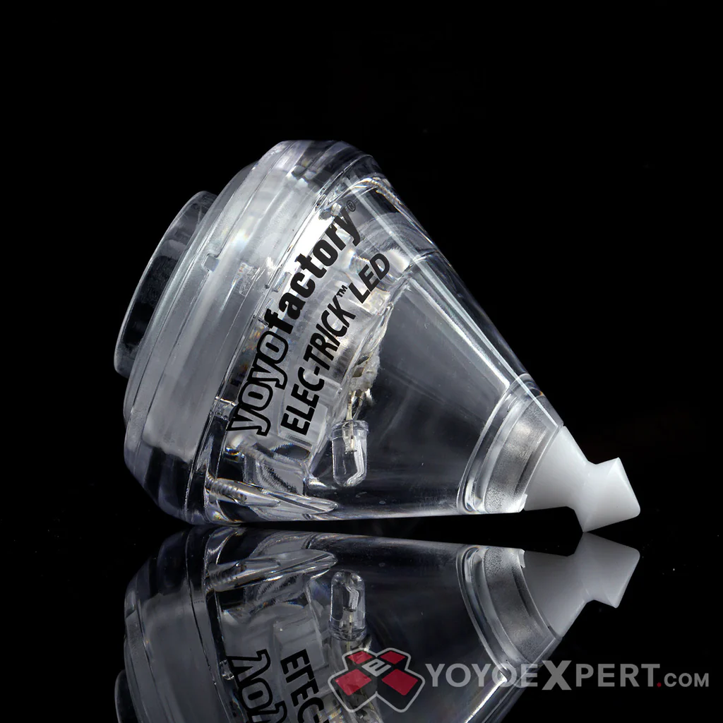 YYF Elec-Trick Spin Top - LED Clear-by-YoYoFactory