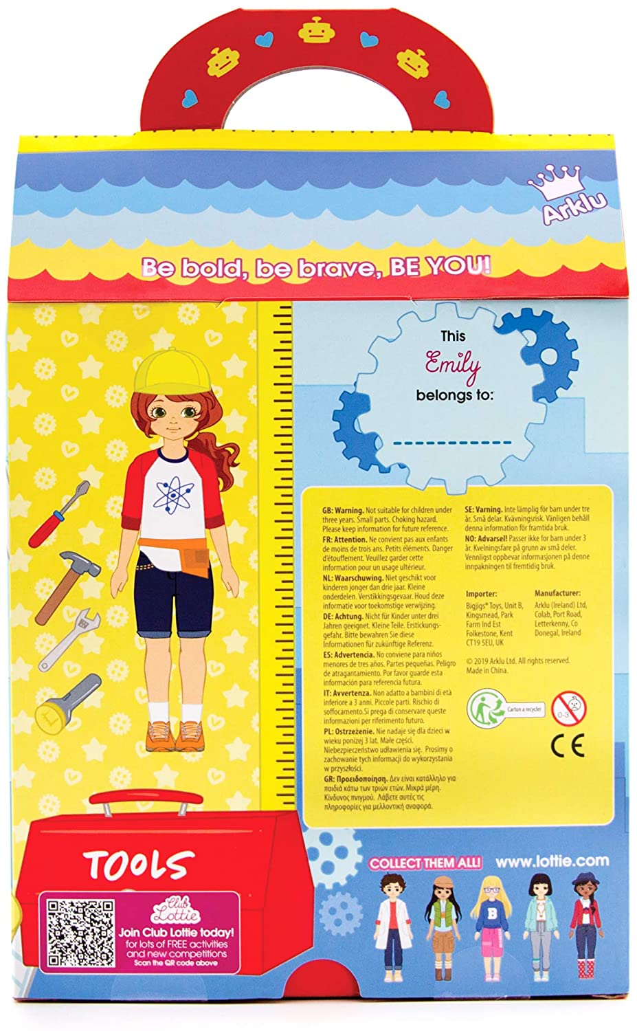 Young Inventor Lottie Doll by Schylling 2
