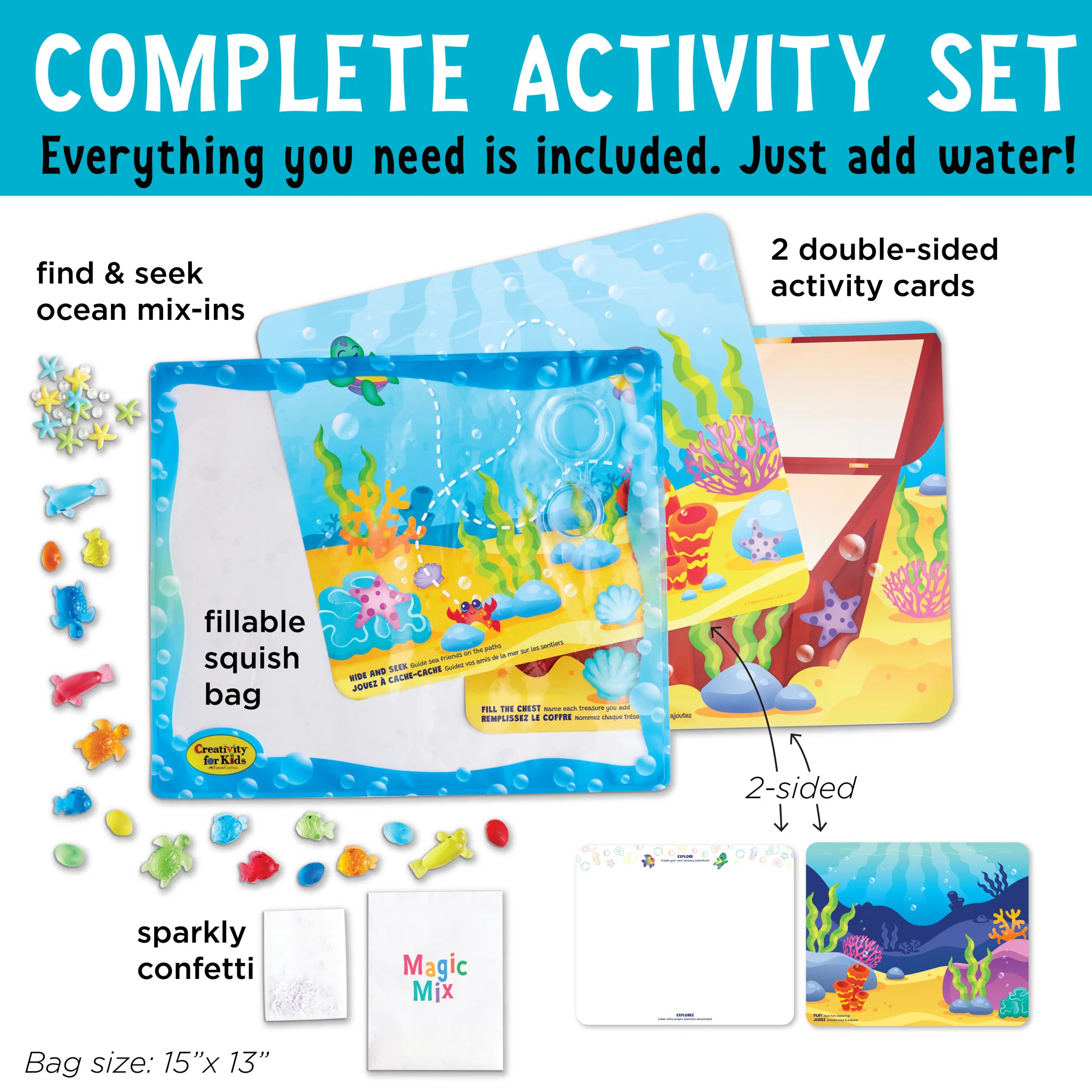 Sensory Squish Bag Ocean Adventure by Creativity for Kids