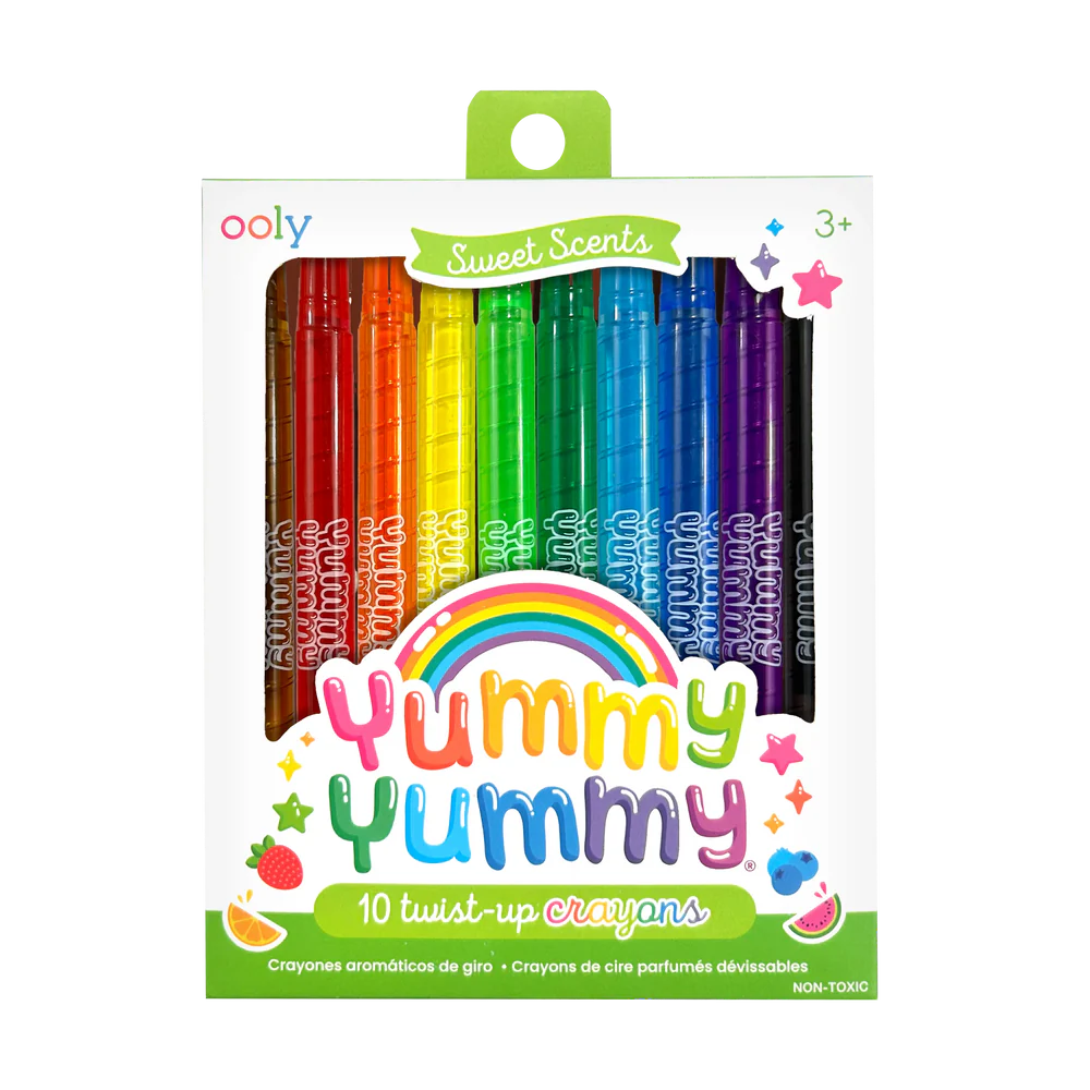 Yummy Yummy Scented Twist-up Crayons by Ooly