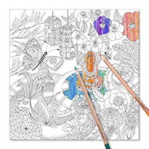 Zen Garden Adult Coloring Book by Peter Pauper Press 9