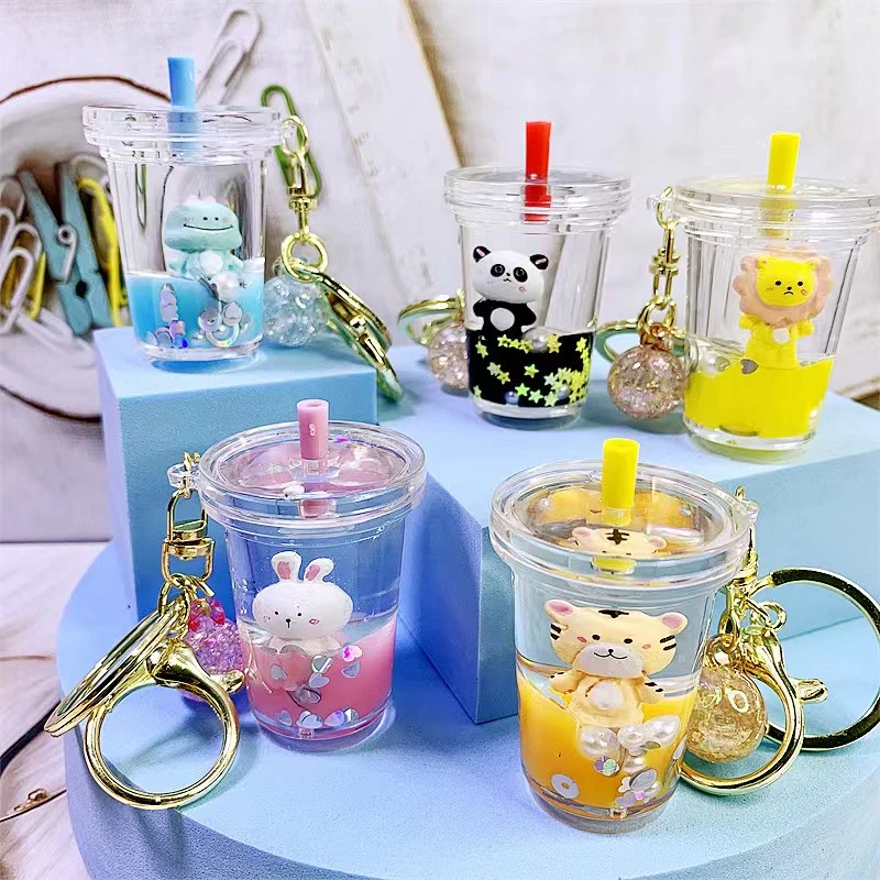 Zoo Animal Boba Floaty Key Charm-by-BC USA