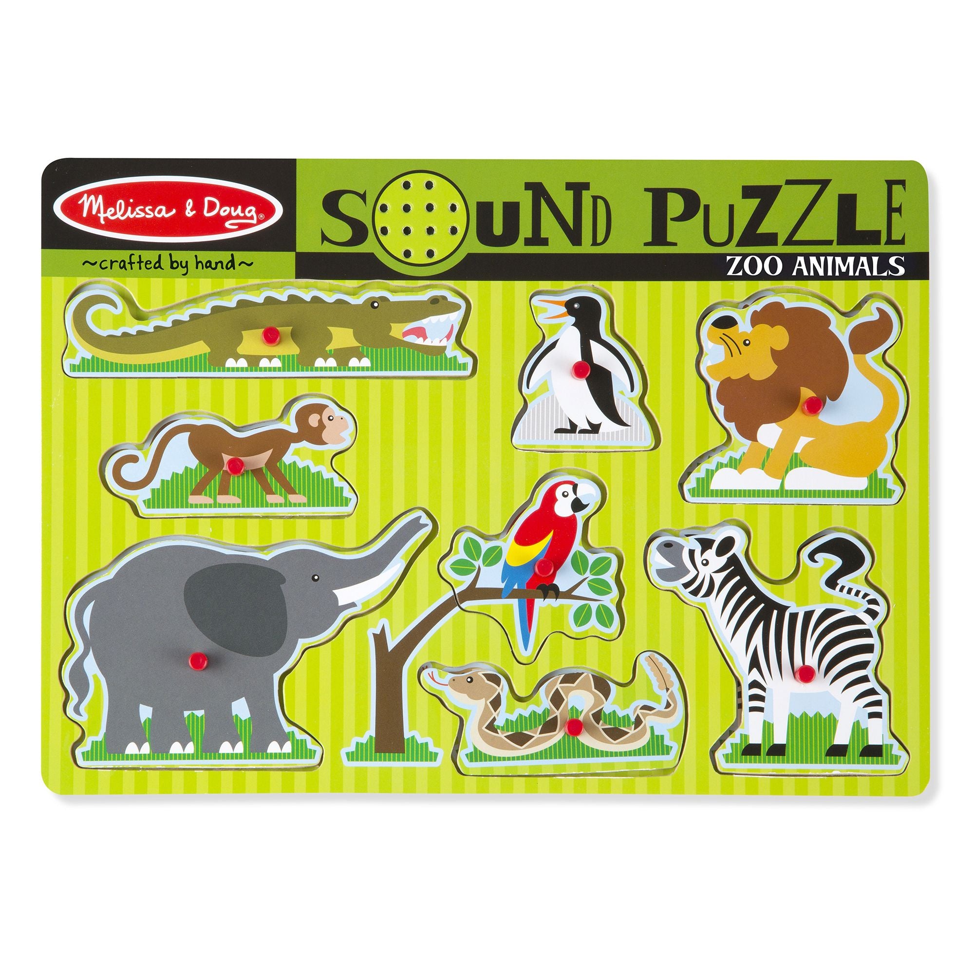 Zoo Animals Sound Puzzle by Melissa Doug