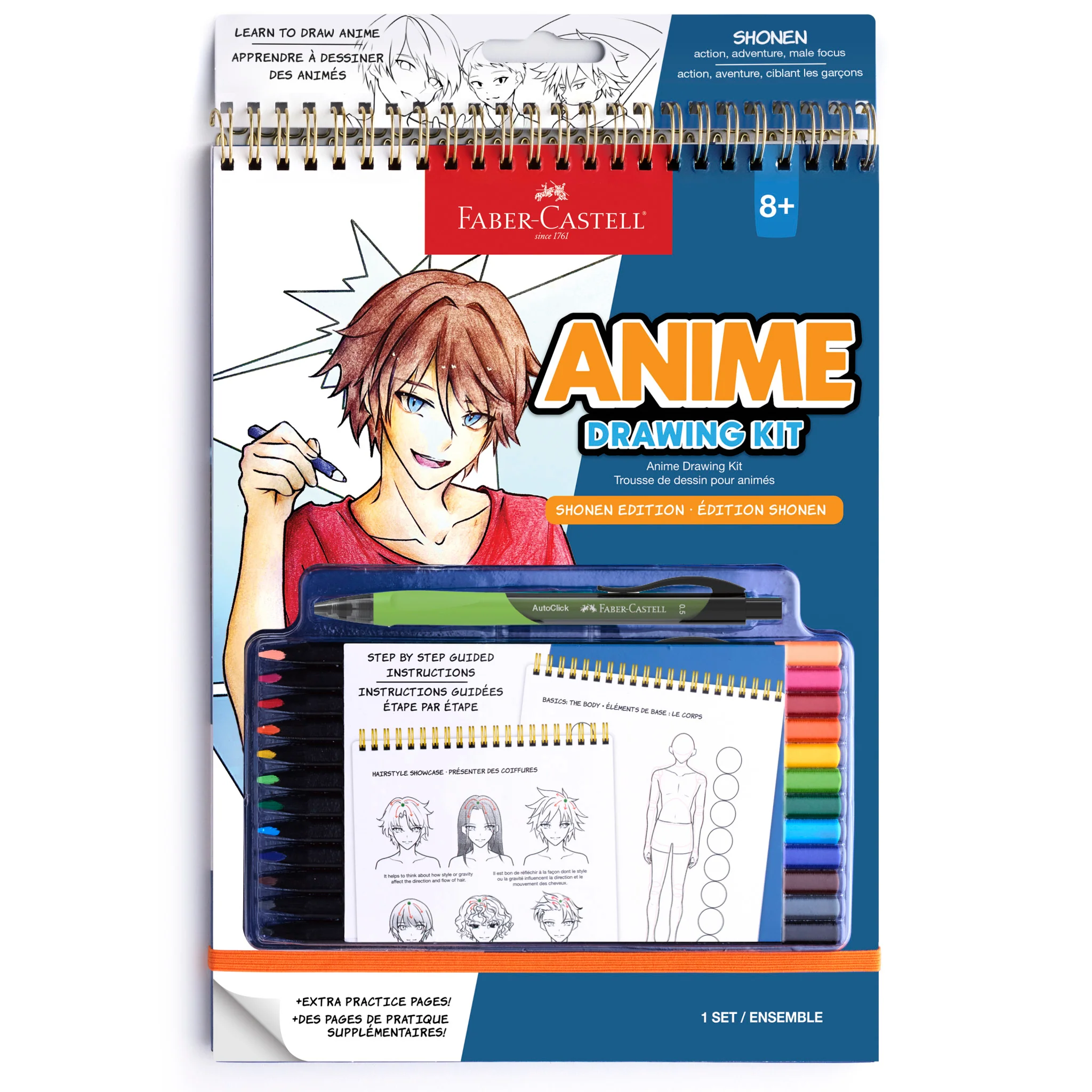 Anime Drawing Kit - Shonen Edition by Faber-Castell