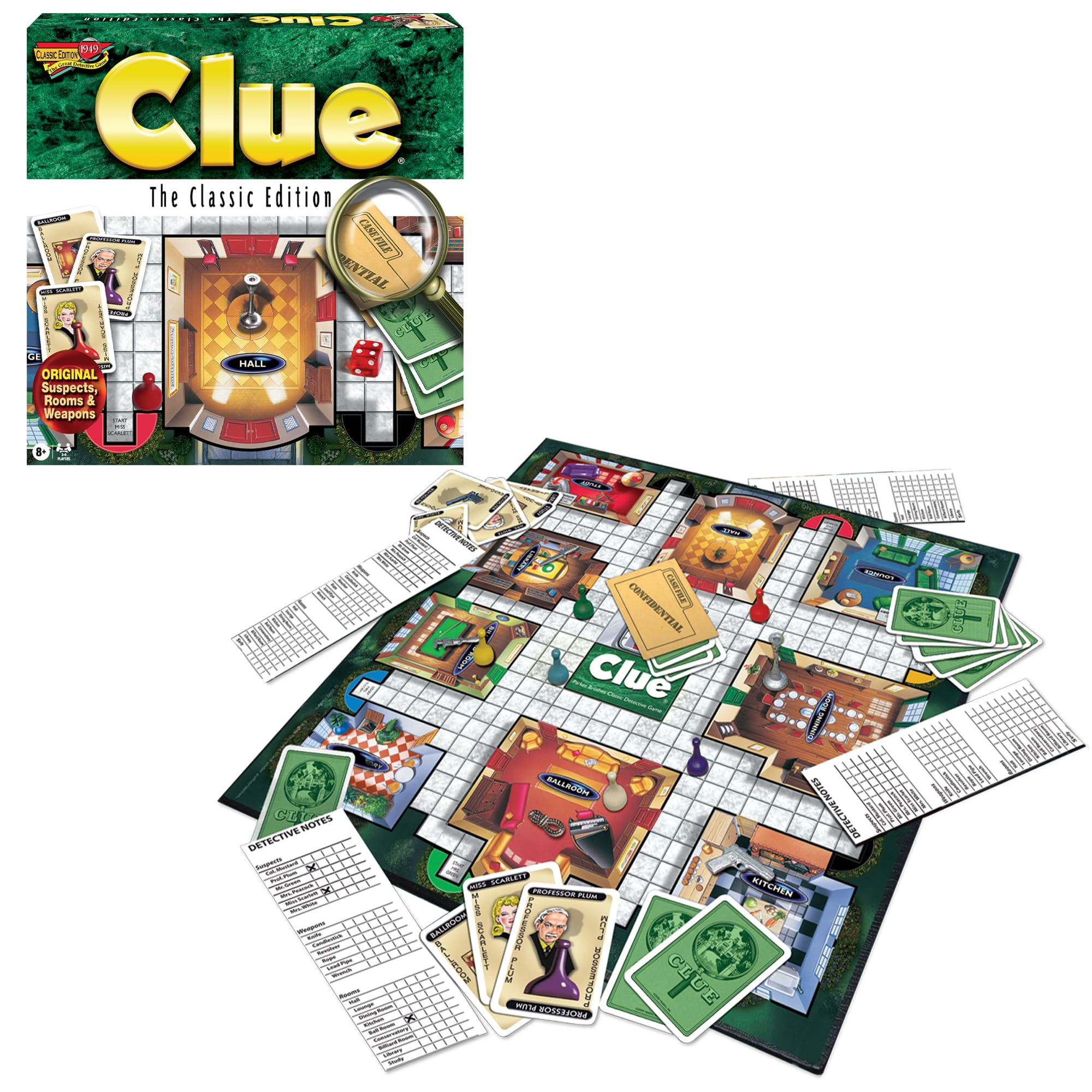 Clue: The Classic Edition by Winning Moves
