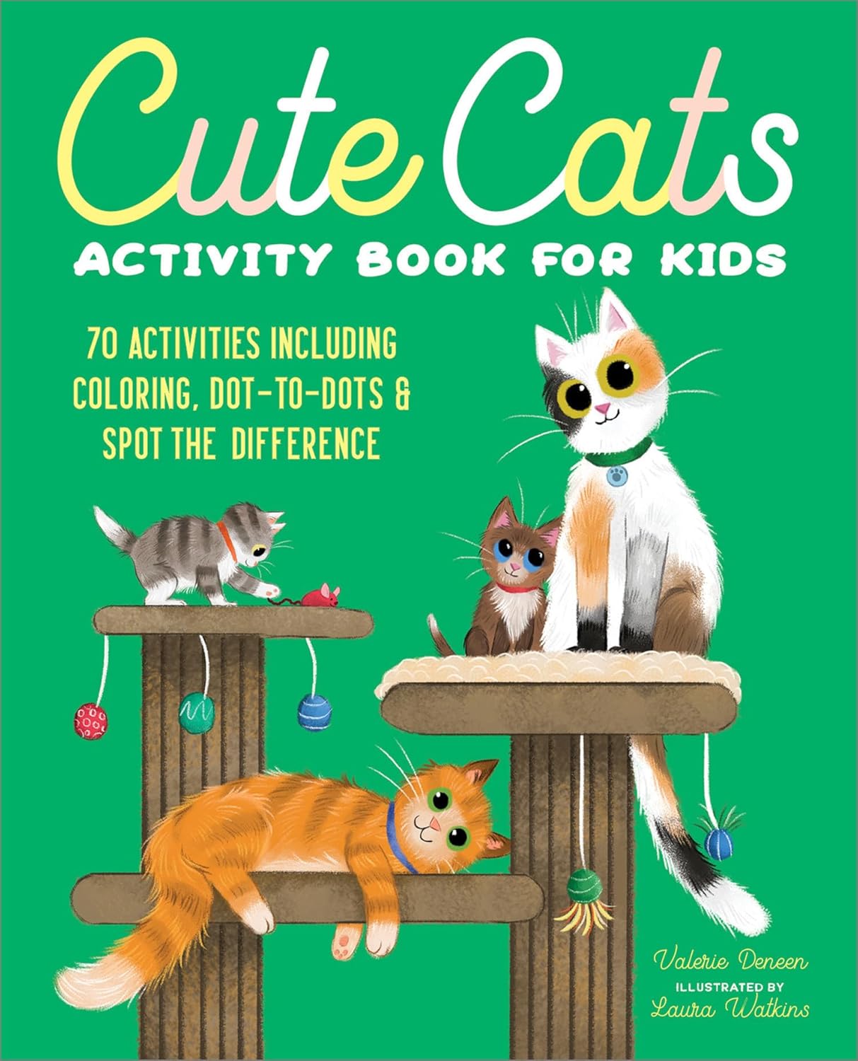 Cute Cats Activity Book for Kids by Sourcebooks