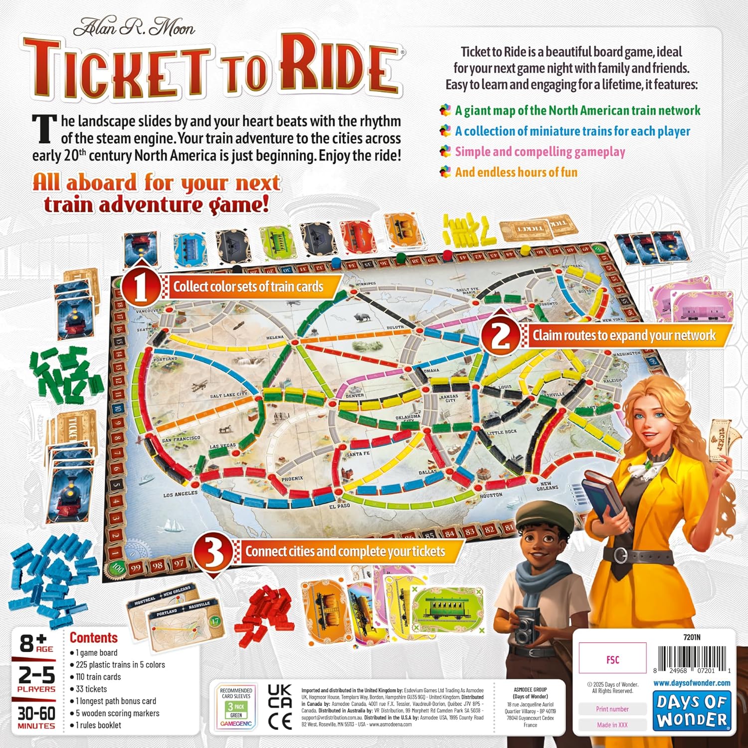 Ticket To Ride by Days of Wonder