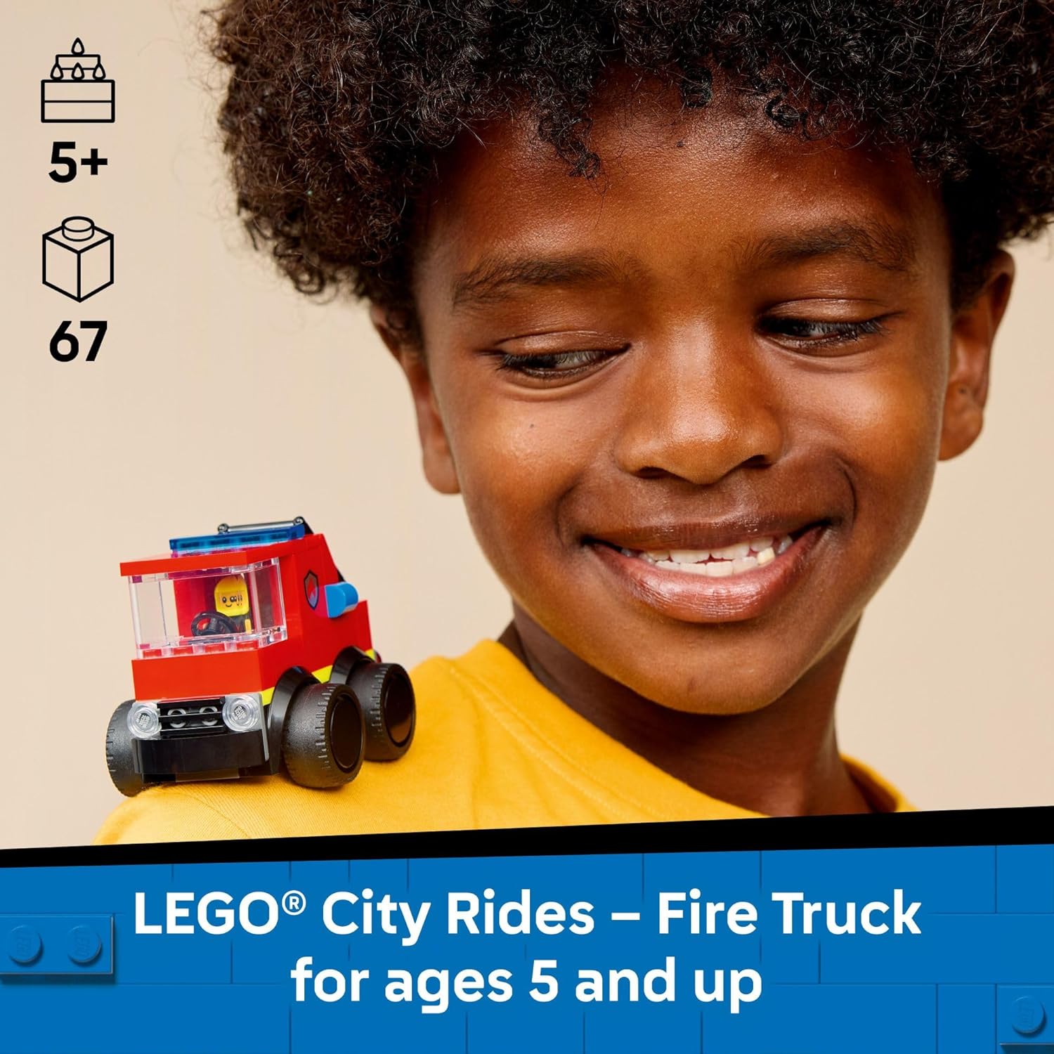 City Rides – Fire Truck by Lego