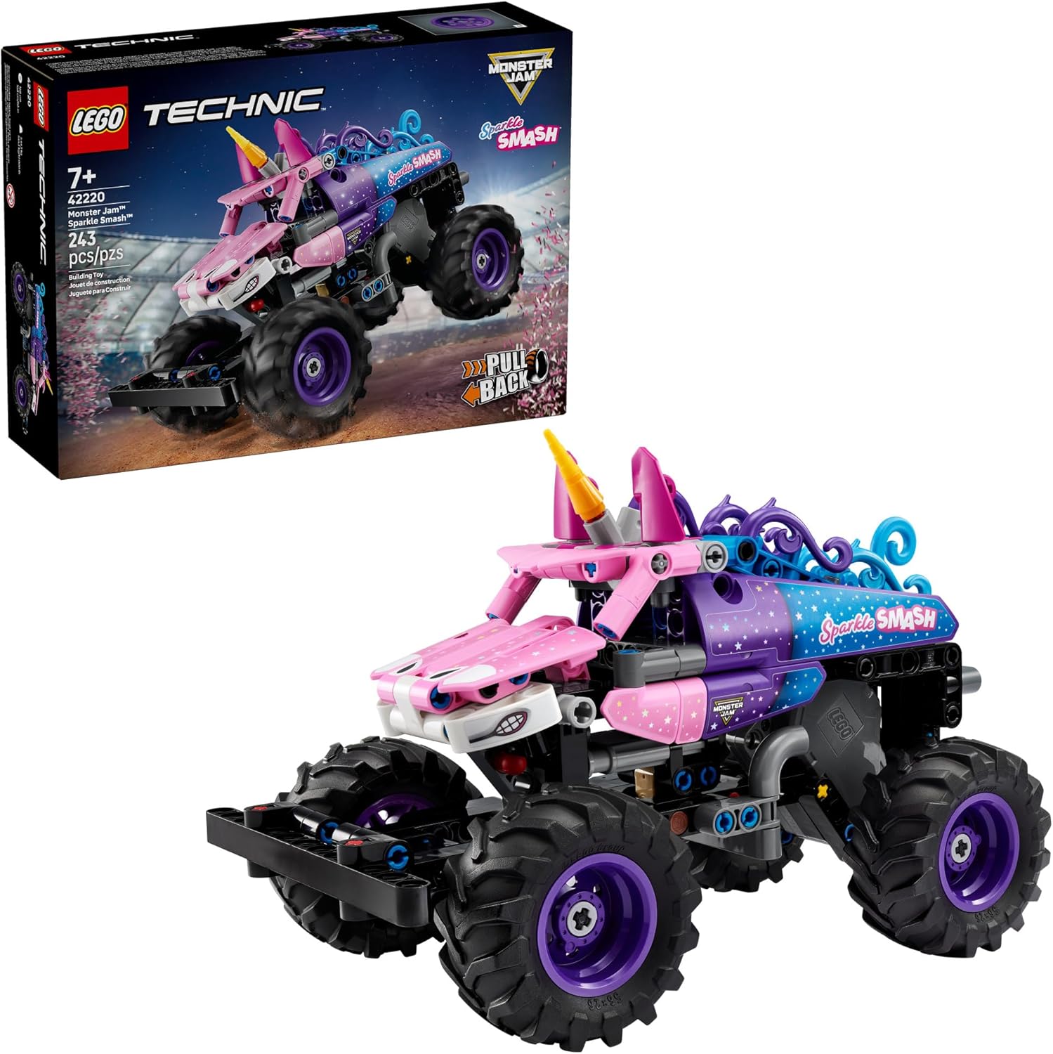 Technic Monster Jam Sparkle Smash by Lego