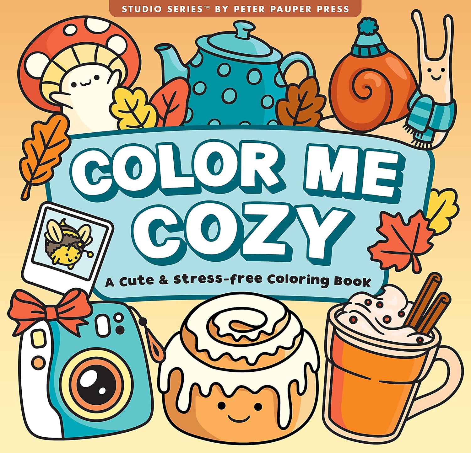 Color Me Cozy Adult Coloring Book by Peter Pauper Press